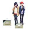 Gridman Universe Original Large Acrylic Stand Yuta Takarada Height Thickness 5mm Key-th (Hibiki & Rikka/Winter Date) 29-30cm