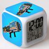 7color Multifunction Digital Alarm Clock Led Watch Alarm Clock