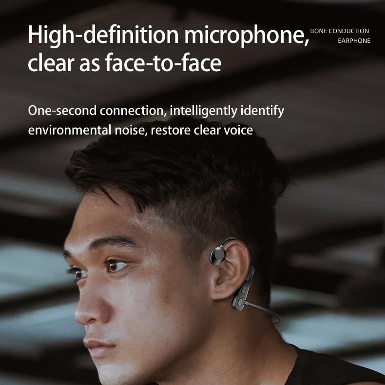 K69 Bone Conduction Headphones TWS Wireless Sports Earphone Fone Bluetooth Headset Handsfree With Mic For Running Gaming Headset