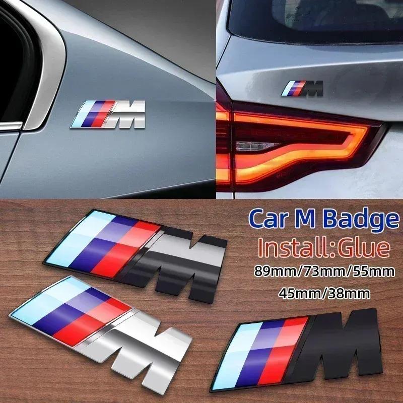 38мм 45мм 55мм 73мм 89мм 3D ABS Наклейка-эмблема на крыло автомобиля для BMW M M3 M5 F10 F30 F20 E28 E30 E34 E36 E39 E46 E91