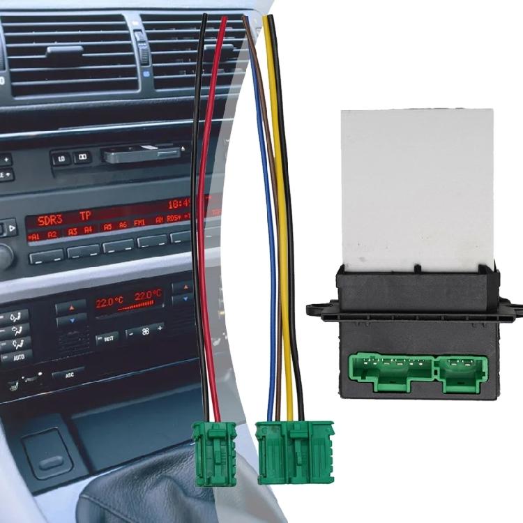 Multiple Application Blower Motor Resistor Advanced Heat Dissipation Design 7701207718 107207607406 6441L2 27150ED70A