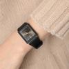 Casio Серия YOUTH-квадратная трехстрелочная модный тренд деловой повседневный универсальный простой классический стрелочный кварцевый механизм ремешок из смолы японский и MQ-38-1A