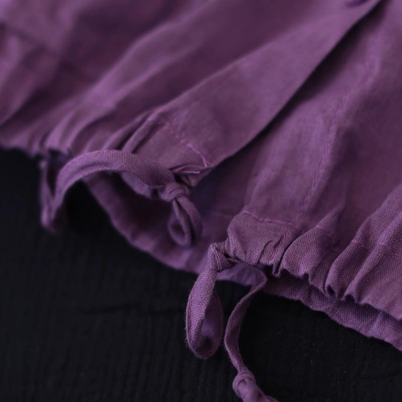 Модный летний женский кардиган большого размера с капюшоном кофейно-фиолетового цвета из хлопка и льна, повседневная свободная блузка больших размеров, винтажное женское тонкое пальто