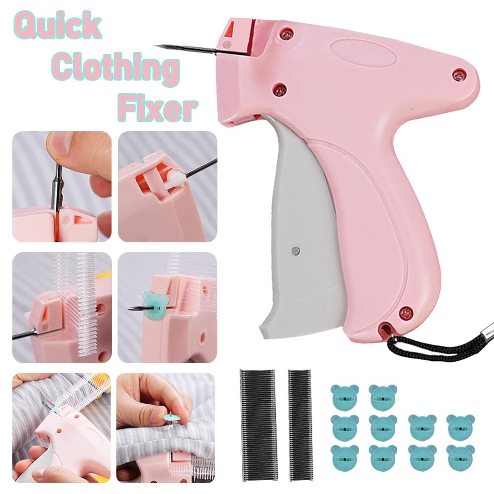 Пистолет для тонкой строчки Stitchy Quick Clothing Fixer для одежды Micro Tagging Gun Clothing Mini Speedy Sticky Sheeting Gun Hemming Tool