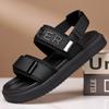 Летние Новые Дизайнерские Пляжные Туфли на Платформе для Мужчин Высокое Качество Римская Мода Повседневные Спортивные Сандалии Мужские