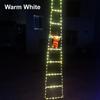 LED Christmas Ladder Lights Santa Claus Doll String Atmosphere Decoration Light for Indoor Outdoor Home Garden Christmas Decor