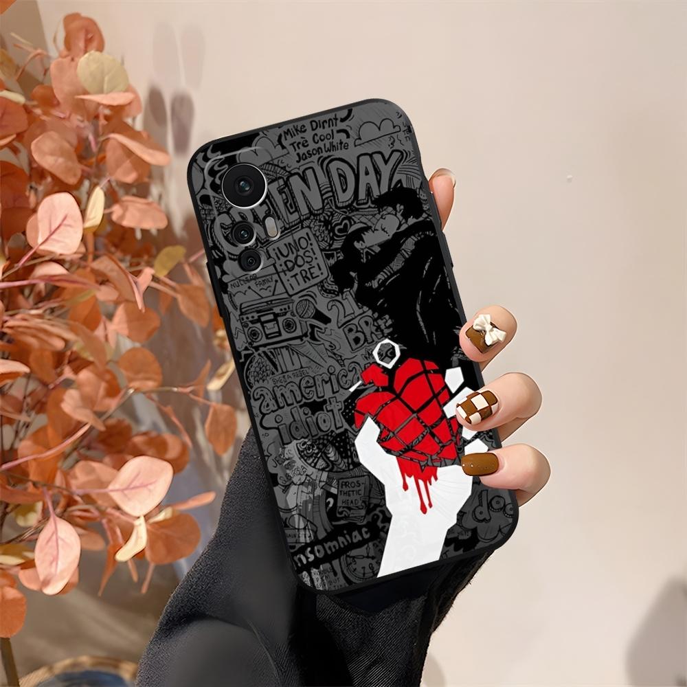 Band Green Day Phone Case Fundas For Xiaomi 15 14 12 Lite Pro 13 11t POCO X5 M6 M5 X6 X3 F5 F6 Pro Cover
