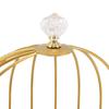 Iron Birdcage Makeup Display Rack Elegant Cosmetic Display Stand  Bathroom Vanity Bedroom