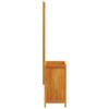 Plant Pot with Trellis 55 x 29.5 x 132 cm Solid Acacia Wood
