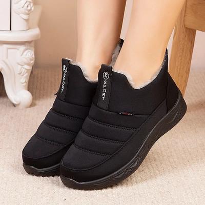 Мужские и женские ботинки, теплые зимние ботинки, водонепроницаемые, теплые, хлопковые, плюшевые, удобные, нескользящие, кроссовки для улицы и дома, ботильоны, Zapatos