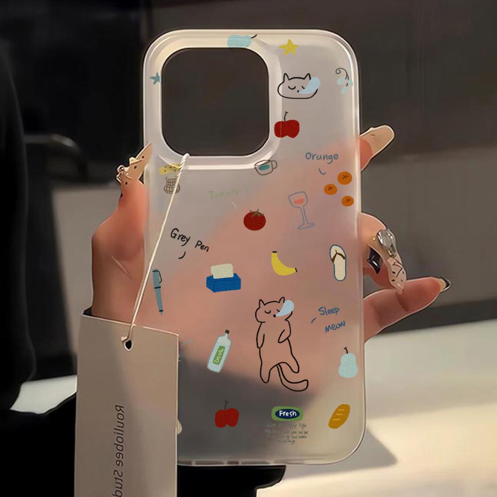 Transparent Phone Case For Samsung A57 A56 A16 A37 A07 A26 A17 A36 A35 A55 A54 A06 Galaxy S26 Ultra S25 S23 S24 FE Cartoon Cover