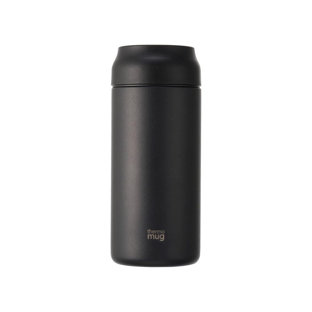 Thermo Mug ALLDAY Stainless Steel Bottle, 360ml, Black, Double-walled Vacuum Wall, AL21-36A
