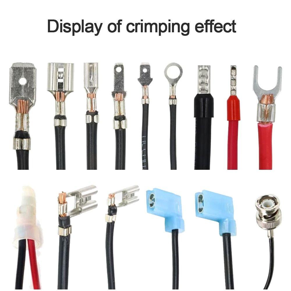 10WF/10A/103 Обжимные клещи Губки Черные Сменные матрицы Новые обжимные клеммы Слот для губок