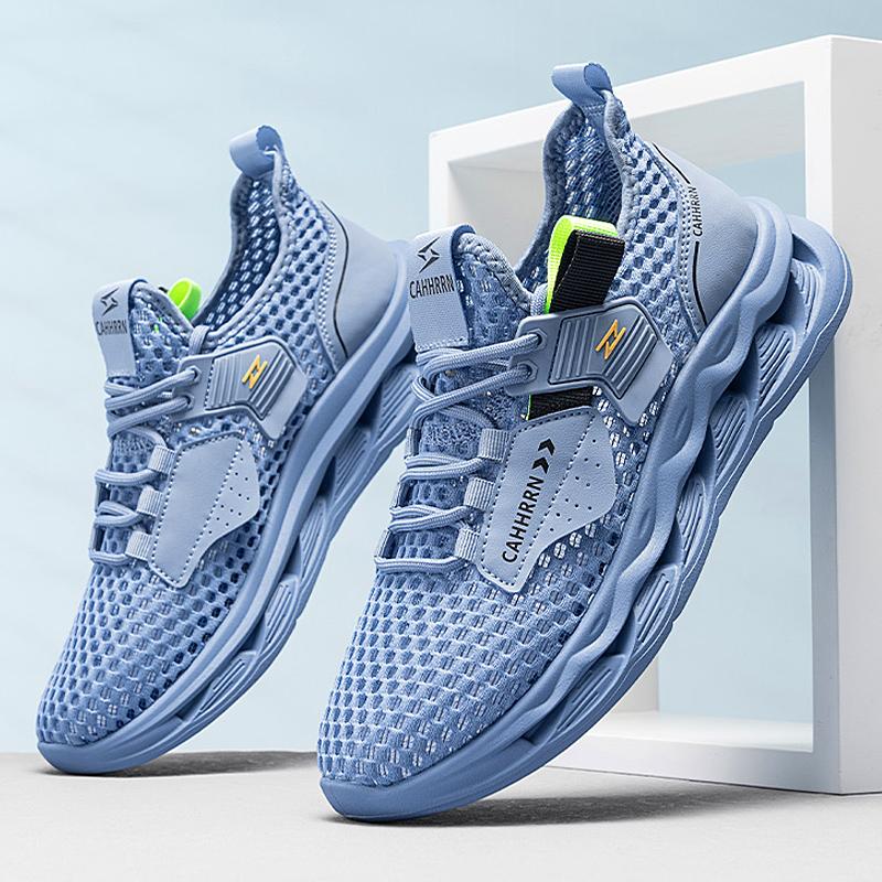 Модная летняя обувь CYYTL для мужчин, сетчатые кроссовки, повседневные дышащие спортивные уличные теннисные кроссовки для бега и ходьбы, на платформе, роскошные дизайнерские лоферы