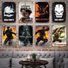 Постер Call of Duty Black Ops 4 Декоративный Жестяная табличка Винтажная Металлическая табличка Декоративная Пластина для Паба Бара Мужской Уголок Клуба Настенное Украшение