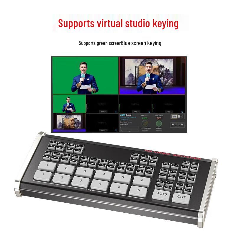 Oton A19 6-Channel HDMI Live Broadcast Director Console