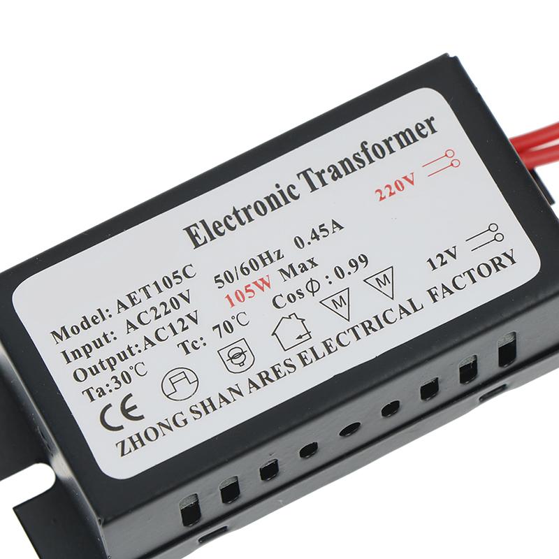 Ac 12V Electronic Transformer Halogen Light 20W/40W/60W/80W/105W/120W/50W