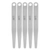 5-Piece Gap Gauge, 1.0 Mm Thickness Gauge, 65MN Steel, Metric Distance Measuring Tool, Single Blade