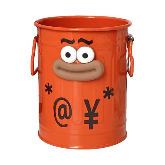 Cartoon Pen Holder Metal Storage Organizer for Pens Pencils Erasers Crayons Markers Large Capacity Desktop Pen Stand for Office School