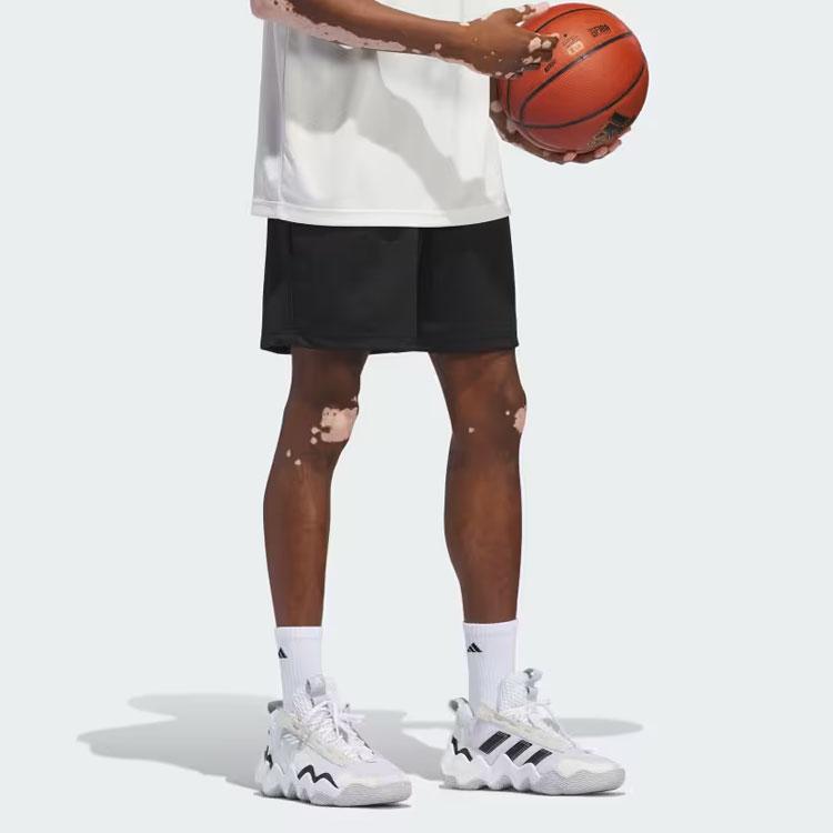 adidas Шорты Legends Баскетбольные шорты Мужские Черный/Белый IN2569