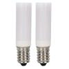 2PCS LED Flame Effect Light Bulb E14 2W 200LM PC Flame Flicker Light Bulb for Holiday Patio Outdoor Indoor Decorations