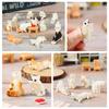 Creativity Cartoon Resin Crafts Ornaments Micro Landscape Cat Simulation Animal