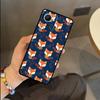 Мультяшные лисы Животный чехол Для Realme C63 C61 C55 C51 C53 C25 C65 C67 C71 C75 GT6 GT7 Pro 11 12 13 14 15 Pro Plus