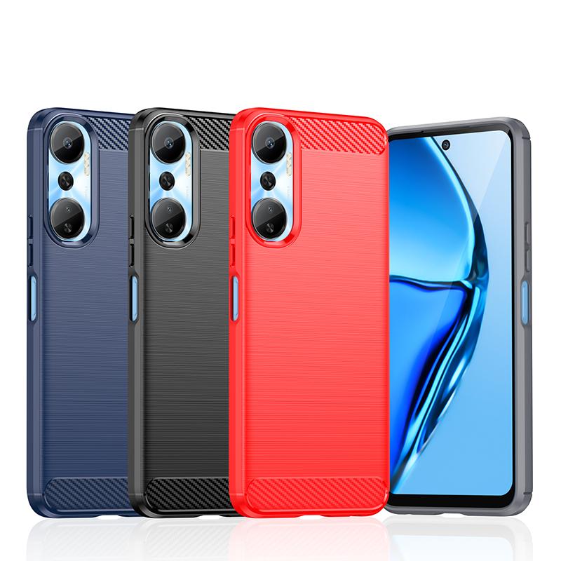 Для чехла Infinix Hot 20 Чехол для Infinix Hot 20 X6826 X6826B X6826C Бампер Силиконовый чехол из углеродного волокна для Infinix Hot 20 Чехол