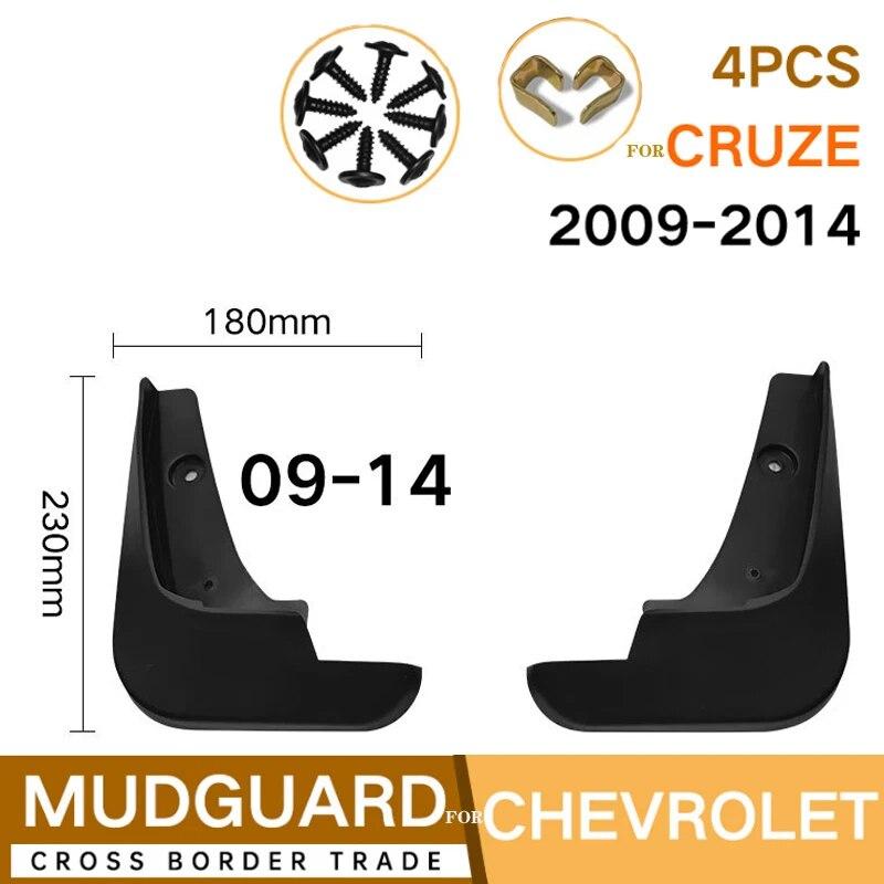 Автомобильные брызговики брызговики брызговики крыло для Chevrolet Cruze седан хэтчбек 2009-2014