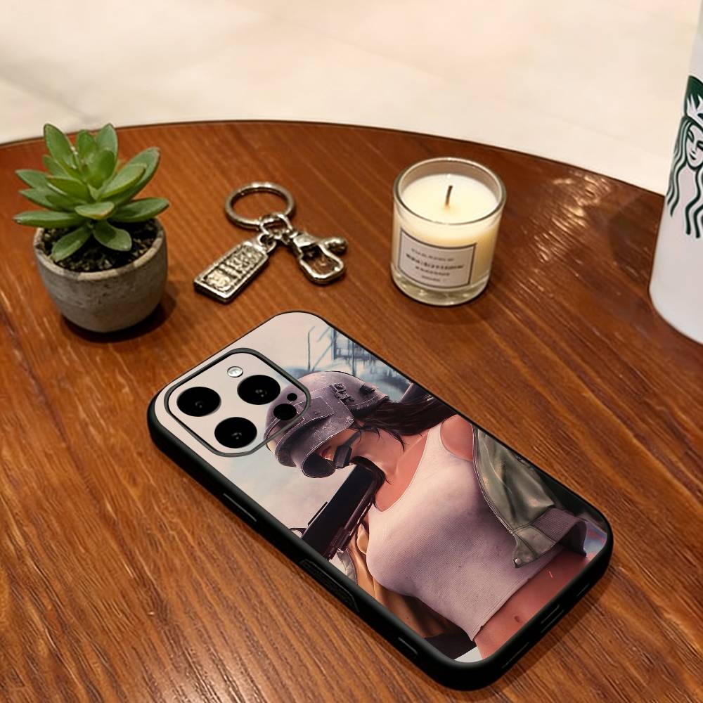 Чехол для телефона PUBG Силиконовый Мягкий Для IPhone 17 16 15 14 13 12 11 X XR Plus Pro Max Plus