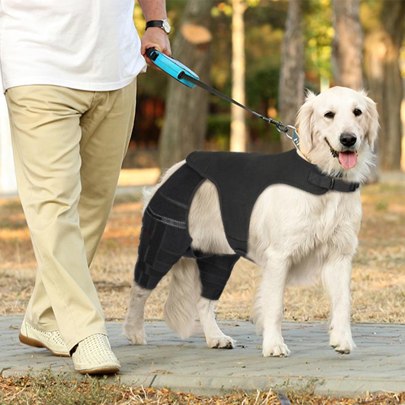 Dog Knee Braces dog leg brace for torn acl arthrosis support for dogs elbow hygroma protector Breatheable Fabric Stable Velcro