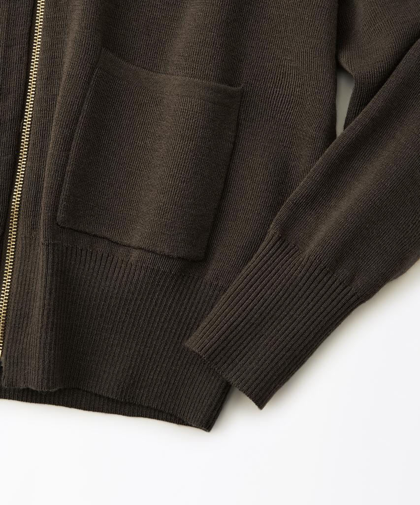 OUTSTANDING Usaaf Type C-2 Wool Sweater_Khaki Brown