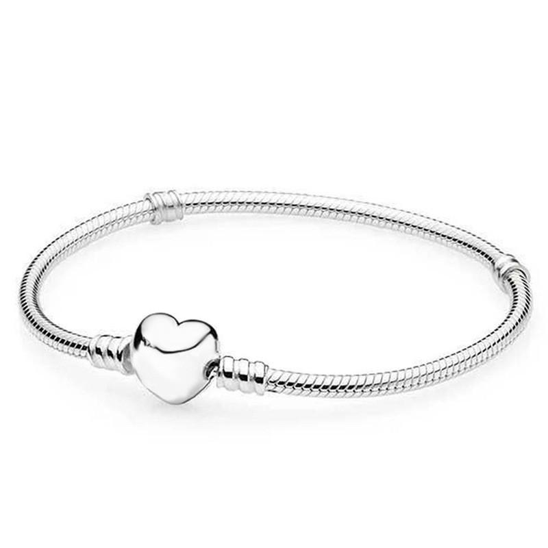 Pandora Heart Shape Crown Clasp Bracelet In Rose Gold Stylish And Durable Gift