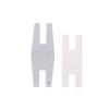 2Pcs Sewing Tool Plate Button Reed Presser Foot Hump Jumper For Chunky Denim And Hemlines Sewing Machines Accessories Parts