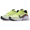 Nike SuperRep Go 3 Flyknit Next Nature Volt Rush Fuchsia Женские кроссовки Зеленый Белый Черный DH3393-700