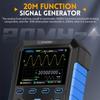 FNIRSI DPOX180H Handheld Dual Channel Digital Oscilloscope 180MHz-3DB 2 In 1 Function Signal Generator Fluorescence Display ZOOM