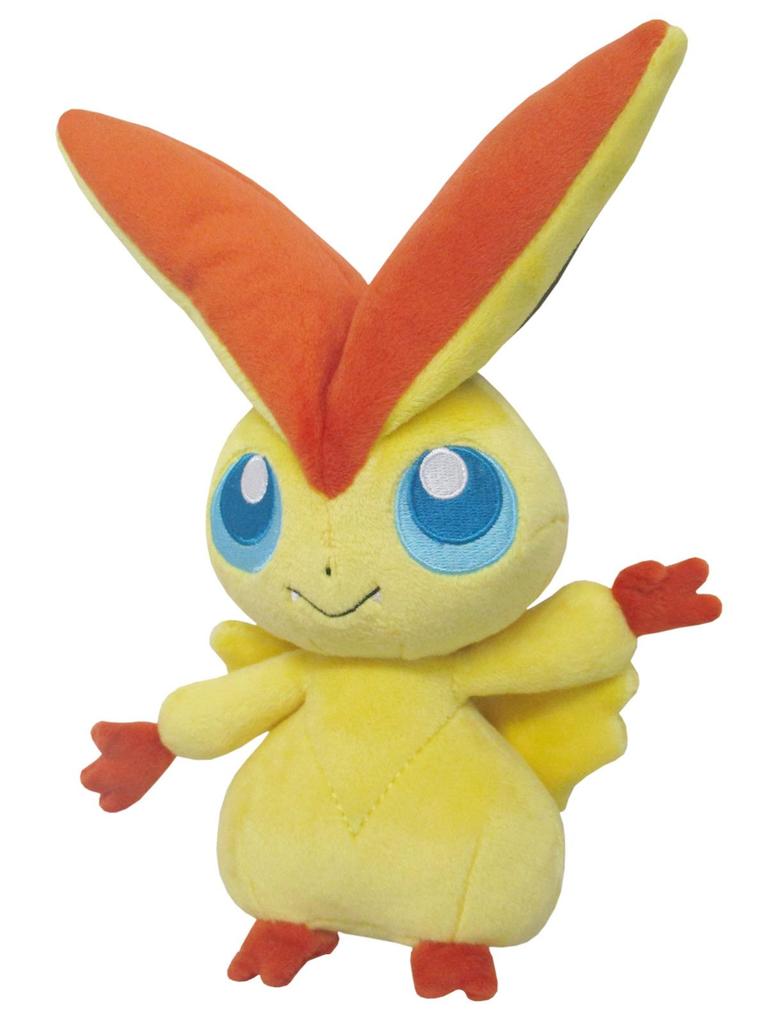 Sanei Boeki Pokemon ALL STAR COLLECTION Victini W16 x x H23cm Plush Toy Pokemon PP74 (S) D7.5