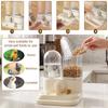 2 in 1 Bird Feeder and Waterer Hanging Pet Feeder Quail Parrot Water Dispenser Bird Food Box Bird Cage Accessories Pet Supplies