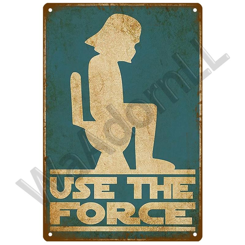 WC туалетная жестяная вывеска плакат винтажные настенные постеры металлический знак декоративная настенная тарелка кухонная табличка металлический винтажный декор аксессуары