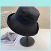 Cotton Fisherman Hat For Women Summer Sun Protection Wide Brim Casual Sun Hat