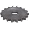 420 Sprocket 18 Tooth Carbon Steel Chain Wheel Replacement Accessory 0.7x0.5in Inner Diameter