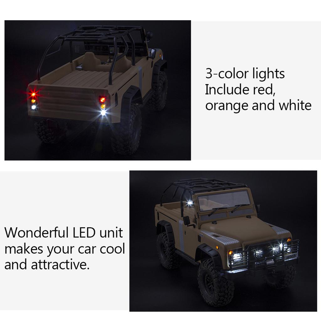 Killerbody Комплект светодиодных фонарей с блоком управления 17 светодиодов Замена для KB 1 10 MARAUDER Axial SCX10 TRX 4 Пульт