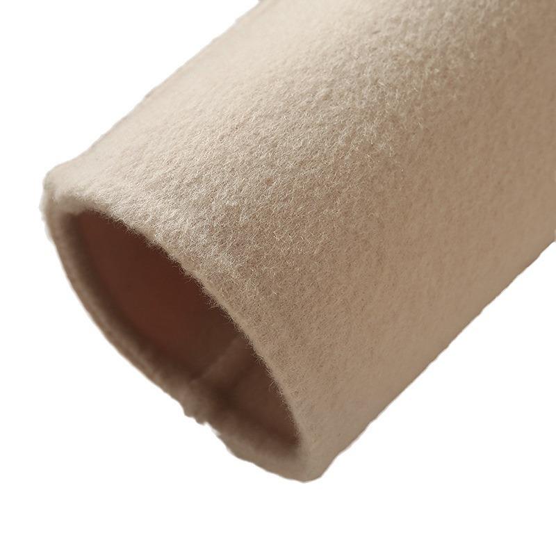 Двустороннее кашемировое пальто женское облегающее среднее и длинное корейская версия талии двухстороннее шерстяное пальто тонкое маленькое шерстяное пальто