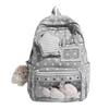 Schoolbag two-dimensional yuan niche design pain bag schoolbag girls Japanese college stars students lightweight backpack cute backpack
