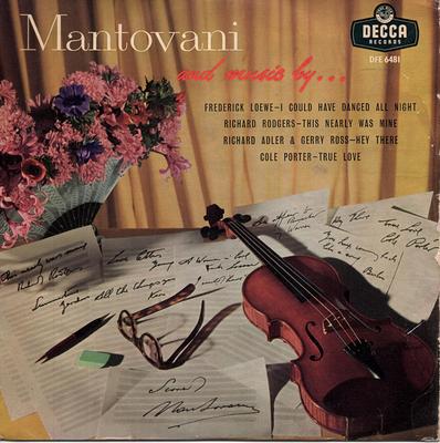 7-дюймовая пластинка МАНТОВАНИ - И Музыка от... DFE6481 Decca 1958 Великобритания Джаз Б/у