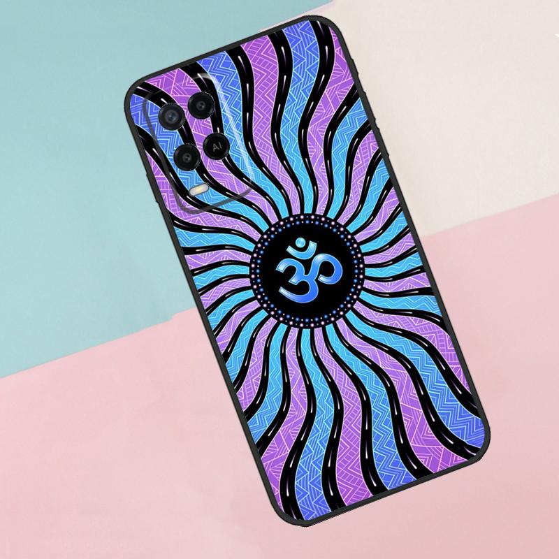 OM Yoga GOA Zen Symbol For Oppo A18 A38 A78 A98 A96 A58 A17 A77 A80 A40 A60 A16 A76 A74 A94 A54 A15 A57S Phone Case