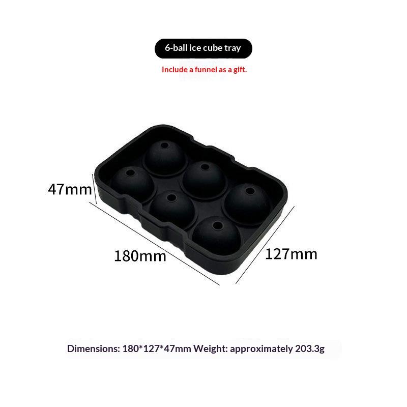 Silicone Large Ice Cube Mold Easy Release Food Grade Reusable Non-Stick for Cold Drinks Gift for Bar Lovers