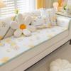 Cartoon Ice Rattan Sofa Cushion Cool Mat Cool Cushion Ice Silk Mat Washable Summer Sofa Cover Cover Cushion Cover Cloth Towel Mat