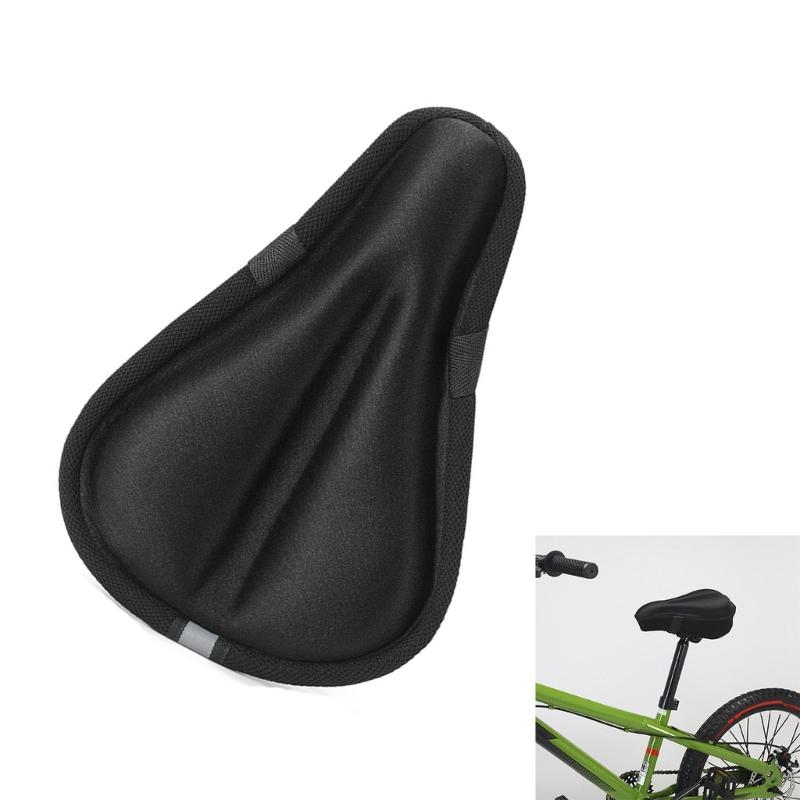 Non Slip Reflective Bicycles Saddles Pad with Soft Padding for Childrens Mountain Road Bikes