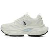 New MLB Los Angeles Dodgers Cushioning Height Increasing Lightweight Breathable Low Top Chunky Sneakers Unisex Ecru 3ASHW055N-07WHS